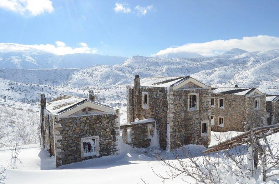 Arodamos Guesthouse Krousonas  エクステリア 写真